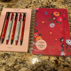 Kate Spade ♠️ Planner & Pen Set